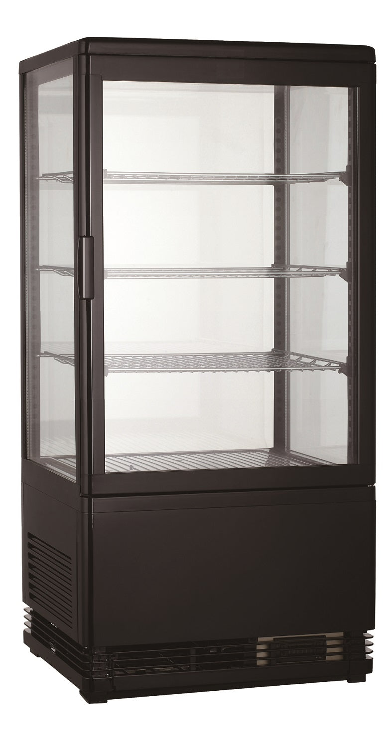 Vitrine réfrigératée 78 L noir — Combisteel 7487.0175