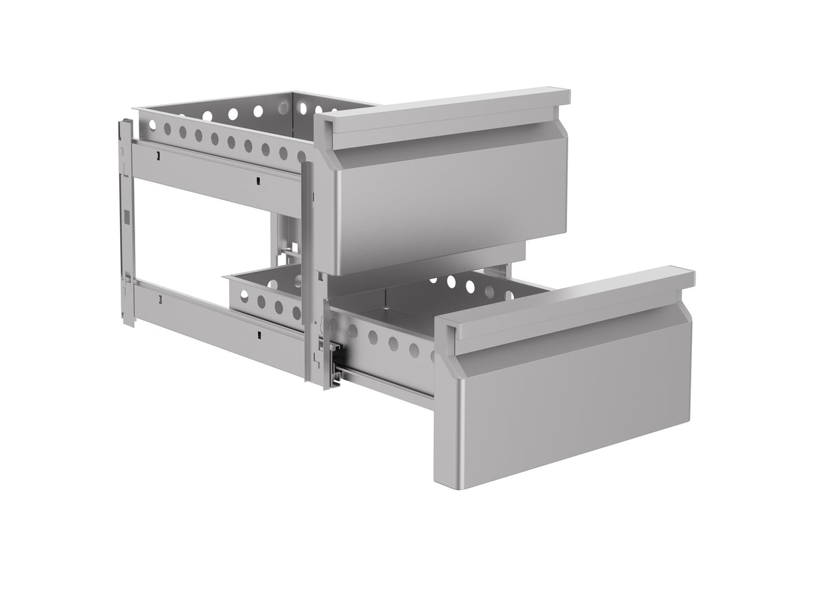 Bloc de tiroirs 1/2 7489.5075 - 7489.5080 - 7489.5082 combisteel donne pas de garantie sur le montage du kit tiroirs — Combisteel 7489.0521