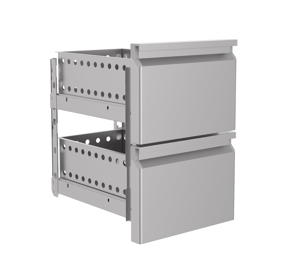 Bloc de tiroirs 1/2 standard combisteel donne pas de garantie sur le montage du kit tiroirs — Combisteel 7489.0525