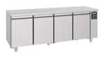 700 table réfrigérée 4 portes excl. moteur — Combisteel 7489.5095