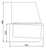 Puits réfrigératée 6x 1/3 GN — Combisteel 7489.5240