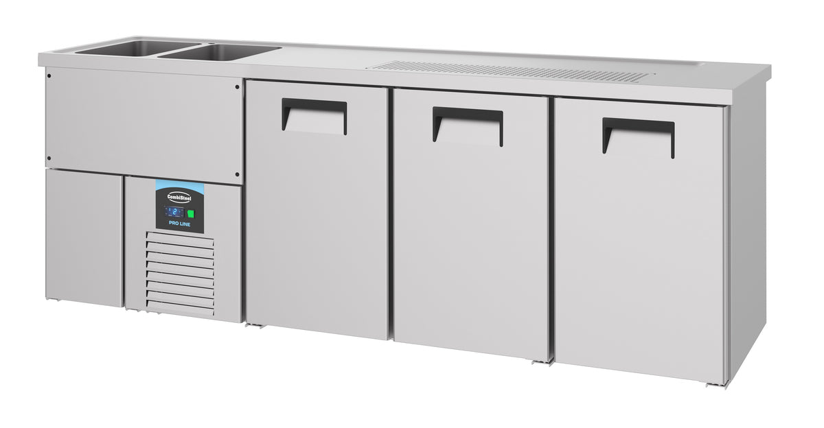 Refroidisseur de bière 3 portes 2 L — Combisteel 7489.5345