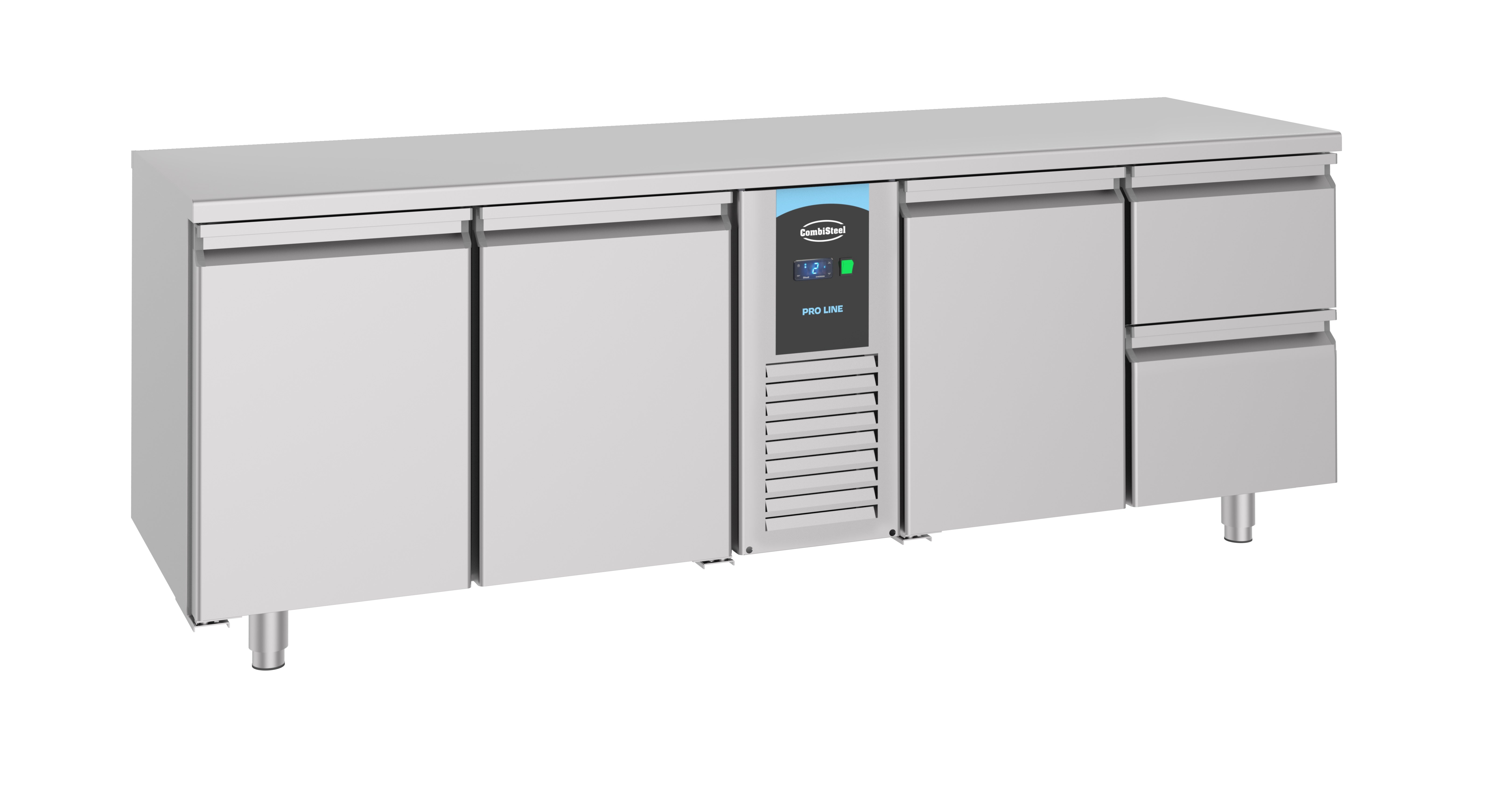 700 table réfrigérée 3 portes et 2 tiroirs monoblock Energy Line — Combisteel 7489.5360