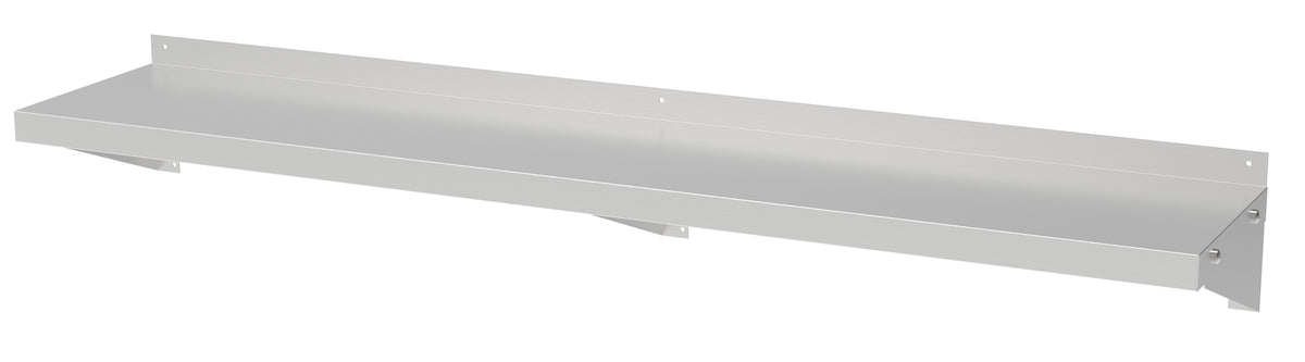 300 étagère murales en inox 2000 incl. consoles — Combisteel 7490.0180