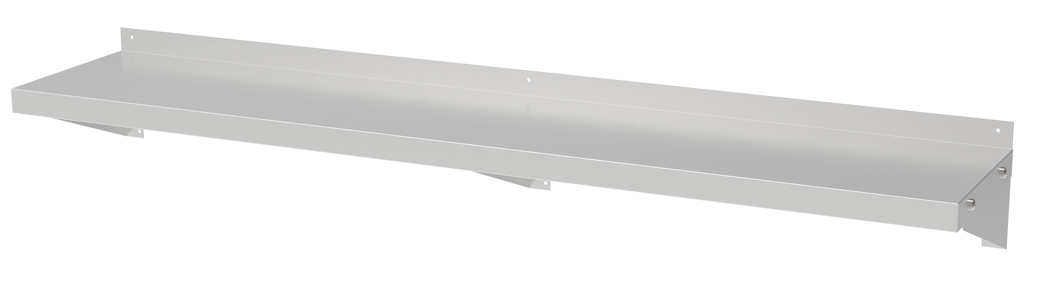 400 étagère murales en inox 1000 incl. consoles — Combisteel 7490.0200