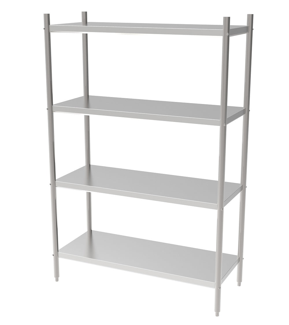 Étagères 4 levels démontable 1500 — Combisteel 7490.0250