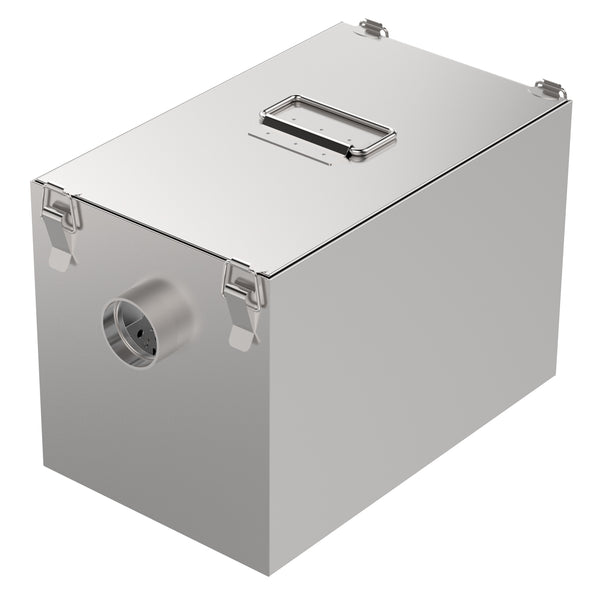 Séparateur de graisse inox 38 L ne répond pas aux normes nen-1825 — Combisteel 7490.0315
