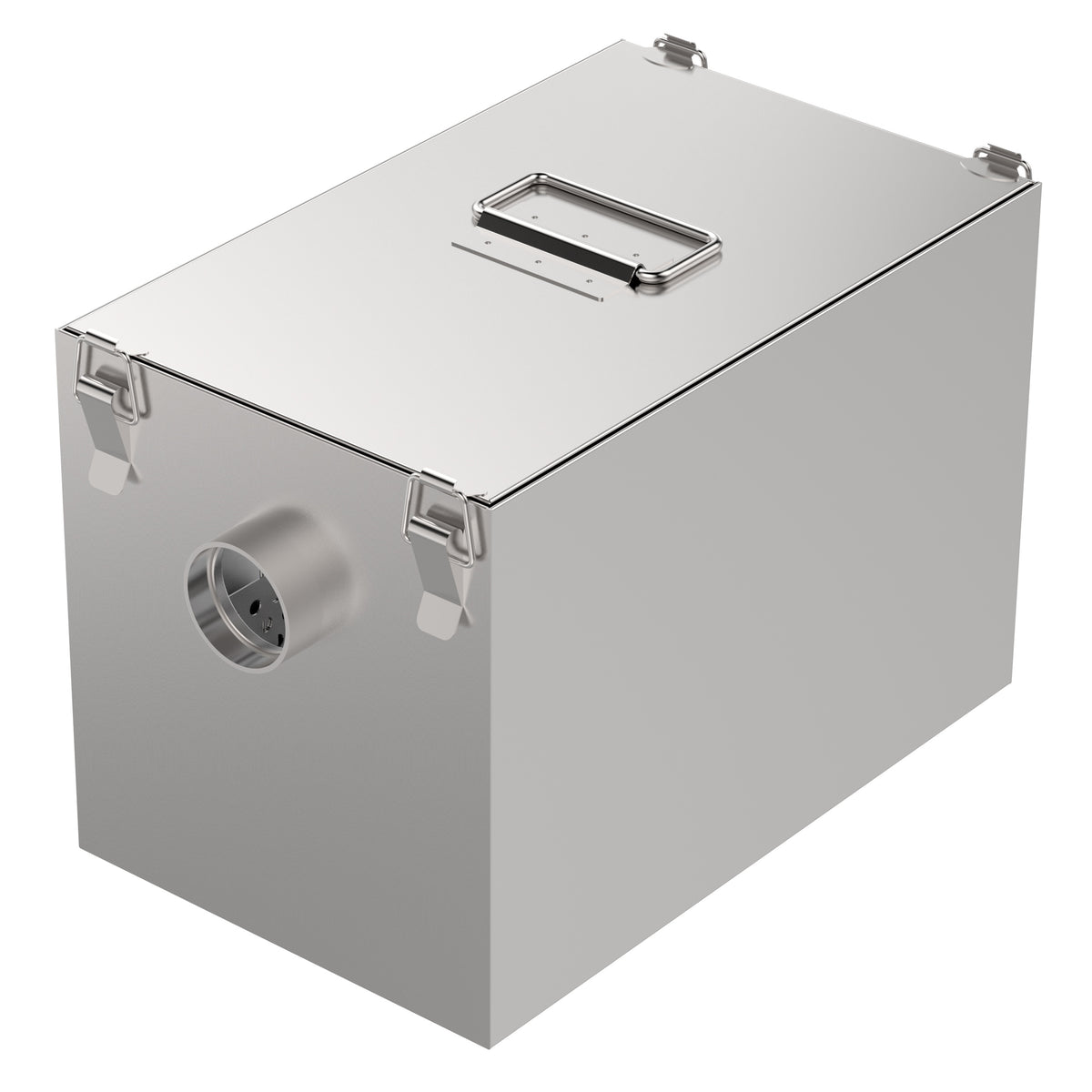 Séparateur de graisse inox 89 L ne répond pas aux normes nen-1825 — Combisteel 7490.0320