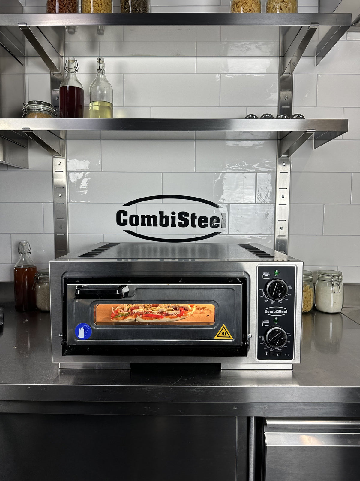 Elec. four à pizza mono 1 x 1 — Combisteel 7491.1000