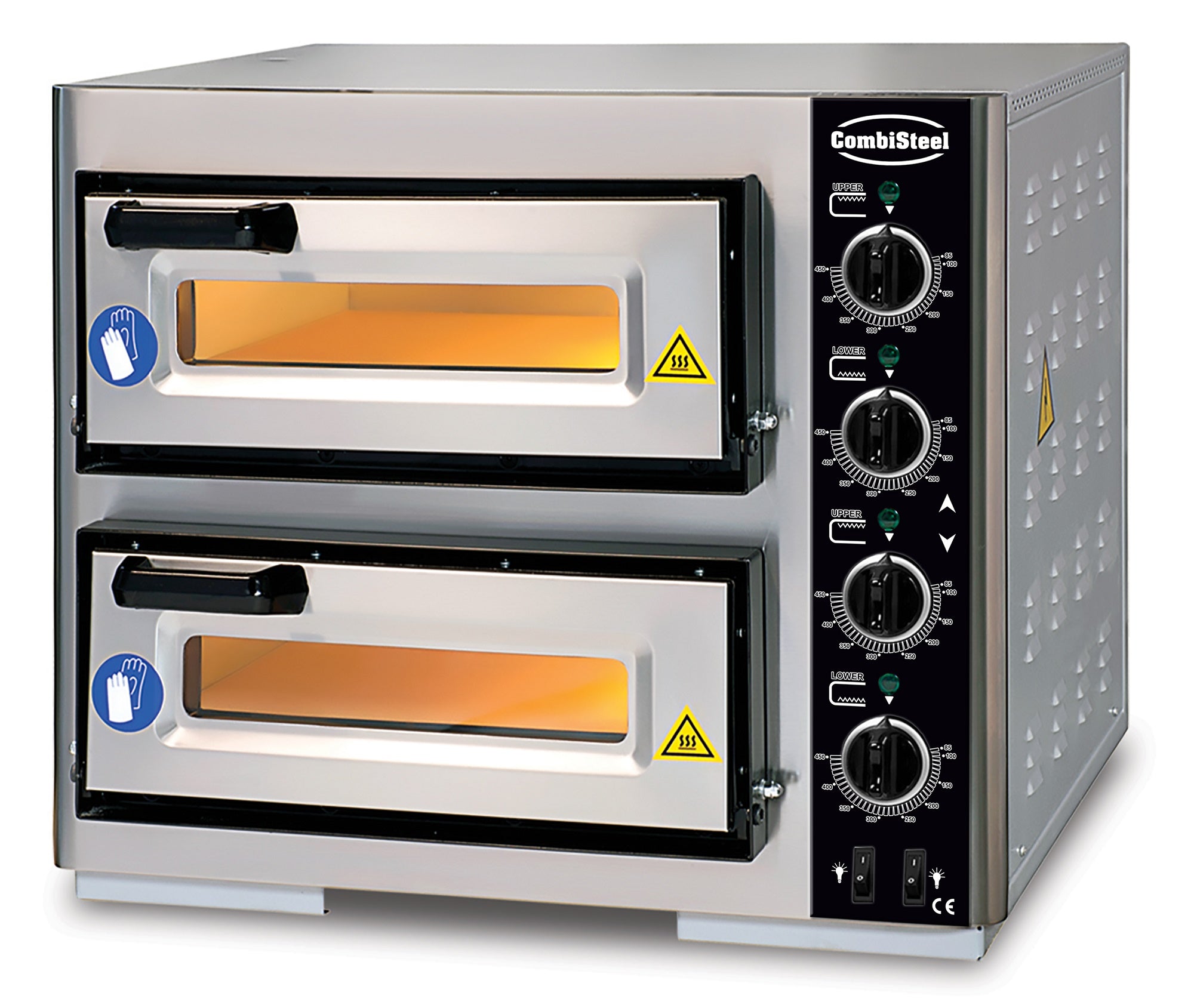 Elec. four à pizza double 2 x 1 — Combisteel 7491.1005