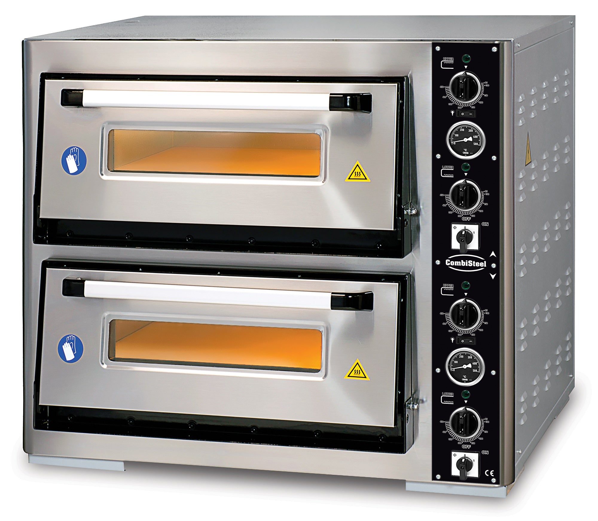 Elec. four à pizza double 2 x 6 — Combisteel 7491.1035