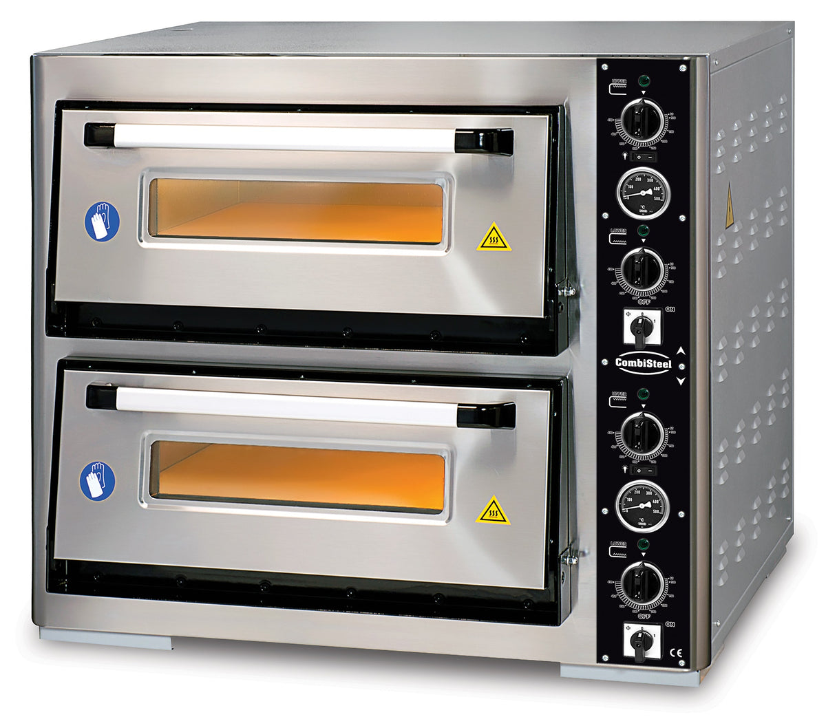 Elec. four à pizza double 2 x 6 — Combisteel 7491.1035