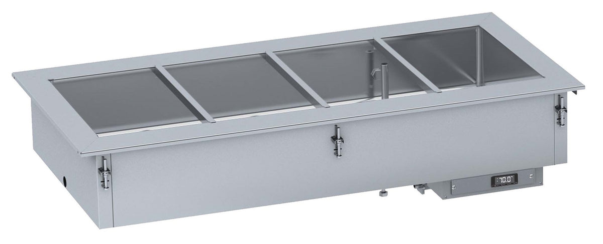 Drop-in bain-marie 4/1 - remplissage d’eau automatique — Combisteel 7495.0295