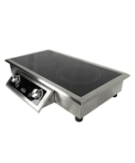 Drop-in cuisinière à induction 2 zones convient uniquement aux poêles à induction — Combisteel 7505.0020