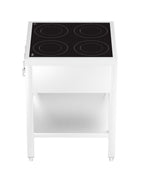 Cuisinière à induction 4 zones avec essous ouvert — Combisteel 7505.0035