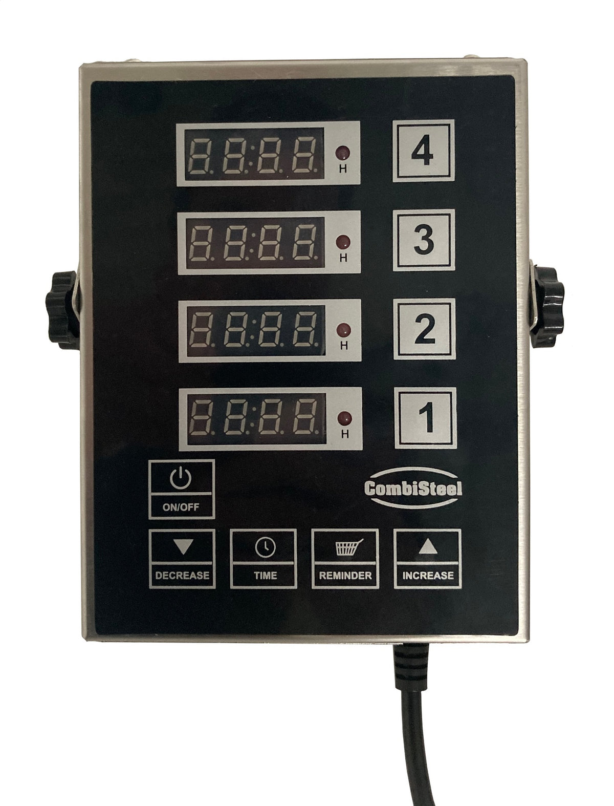 Minuterie de cuisine numérique 4 canaux dkt-4 — Combisteel 7517.0005