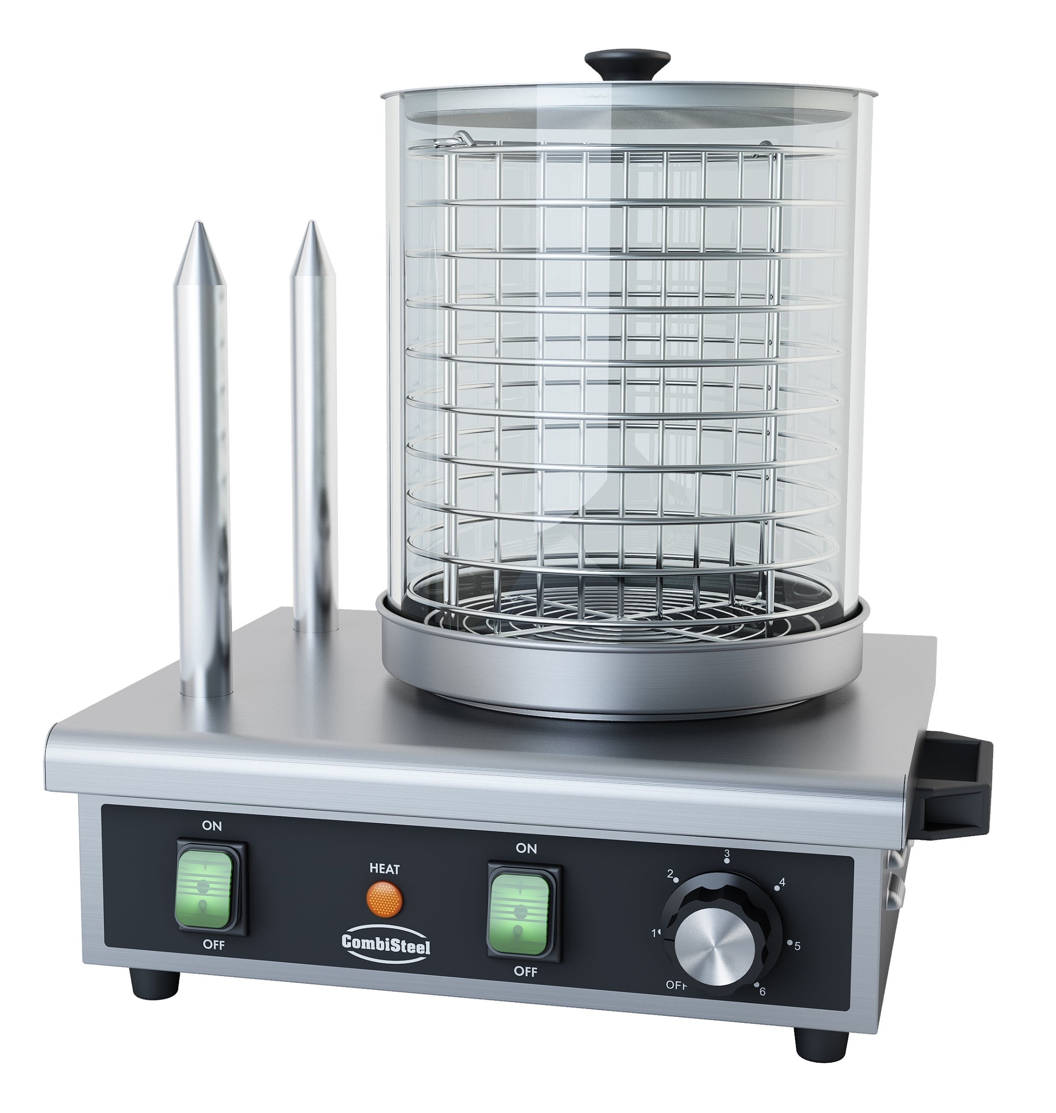 Machine à hot dog avec 2 plots — Combisteel 7518.0125