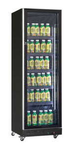 Réfrigérateur 1 porte en verre noir — Combisteel 7526.0005