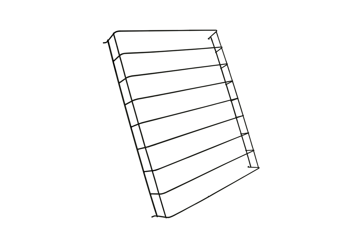 Separateur de bouteilles noir gauche/droit 7526.0005-0010-0015-0020 — Combisteel 7526.9025