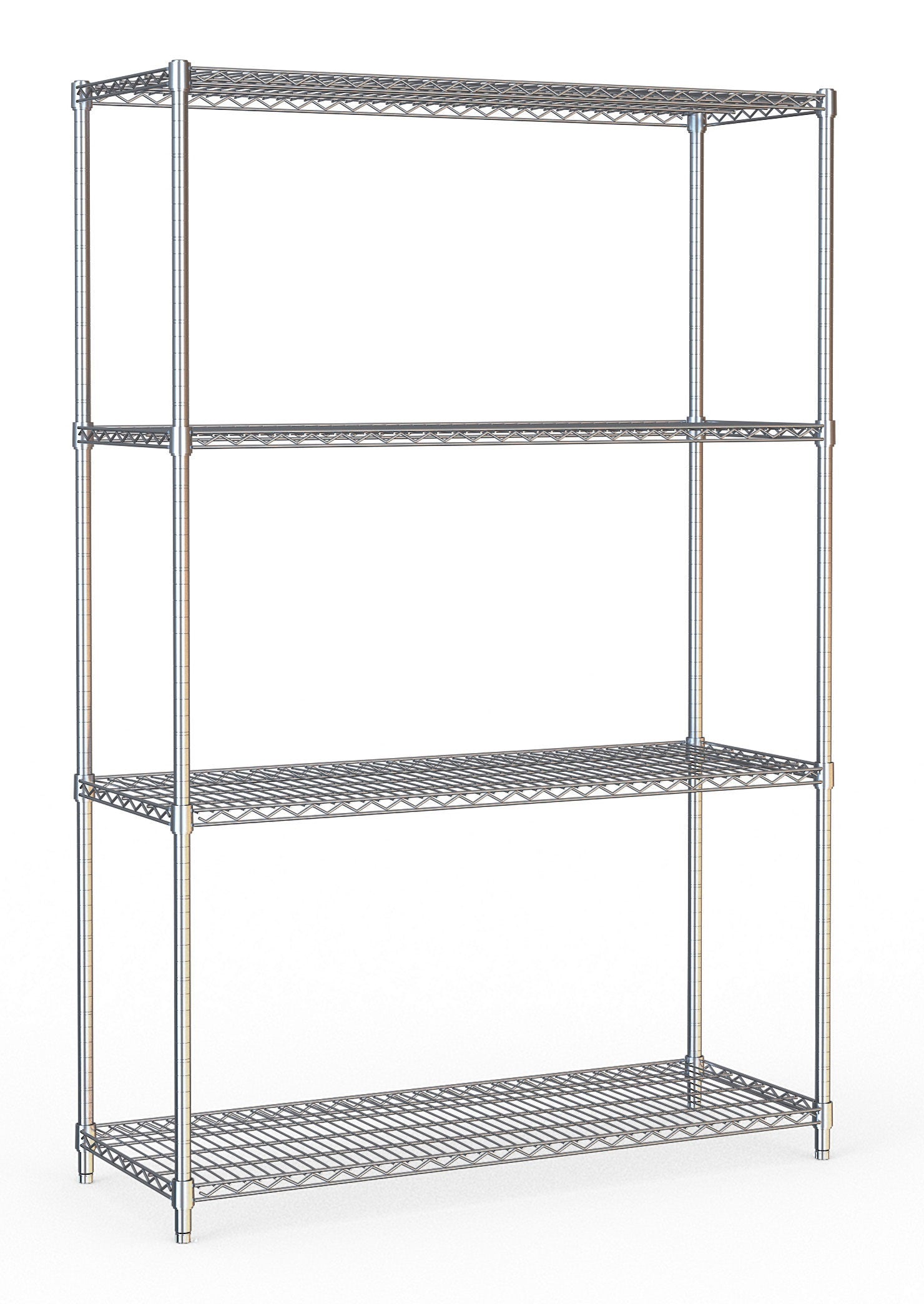 Étagères 4 levels 1200 démontable — Combisteel 7530.0010