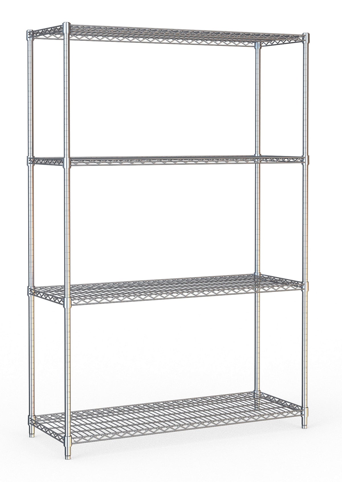 Étagères 4 levels 1200 démontable — Combisteel 7530.0010