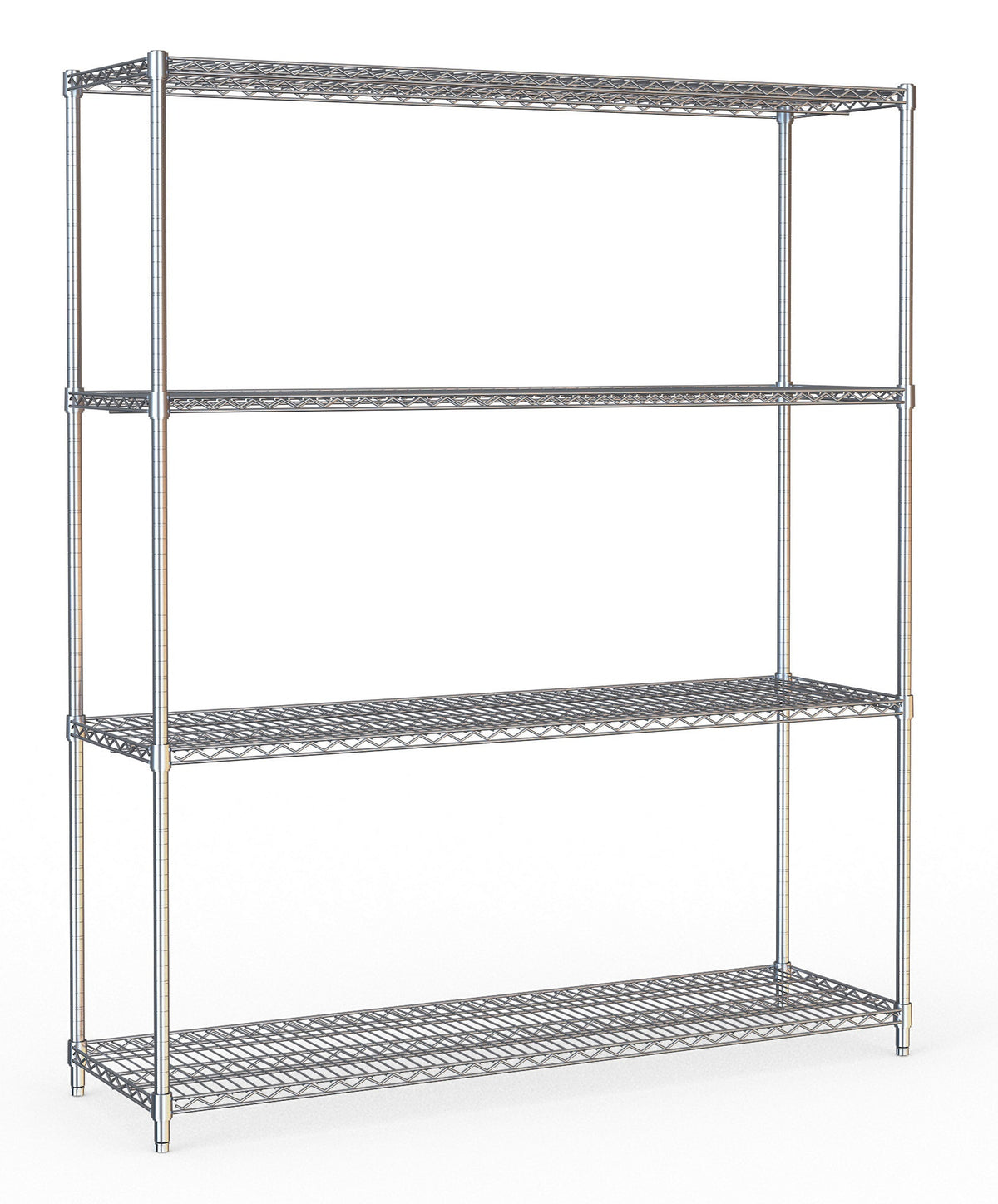 Étagères 4 levels 1500 démontable — Combisteel 7530.0015