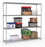Étagères 4 levels 1800 démontable — Combisteel 7530.0020