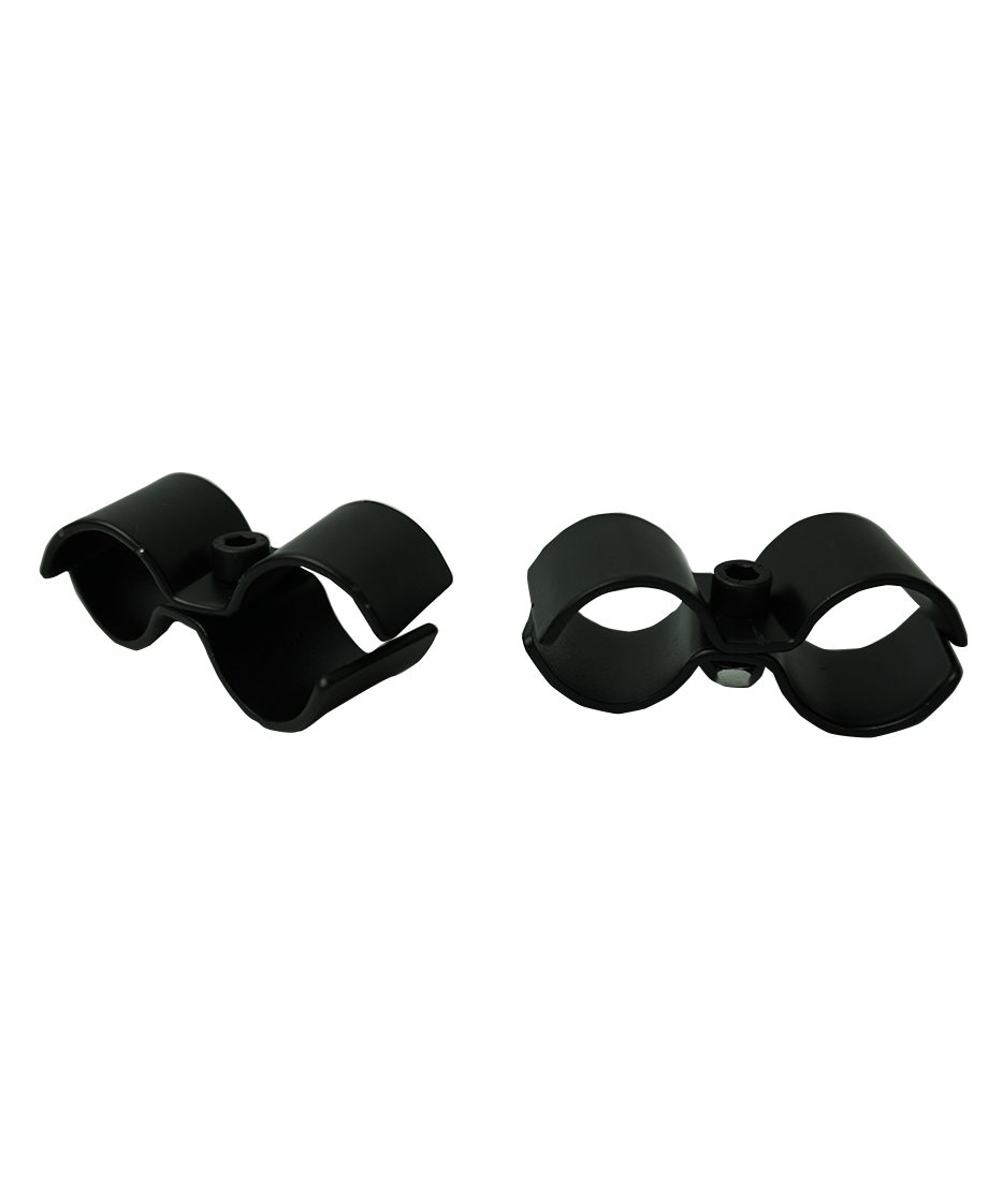 Jeu de 2 supports de connexion noir pour 7530.0025-0030-0035-0040 — Combisteel 7530.9005