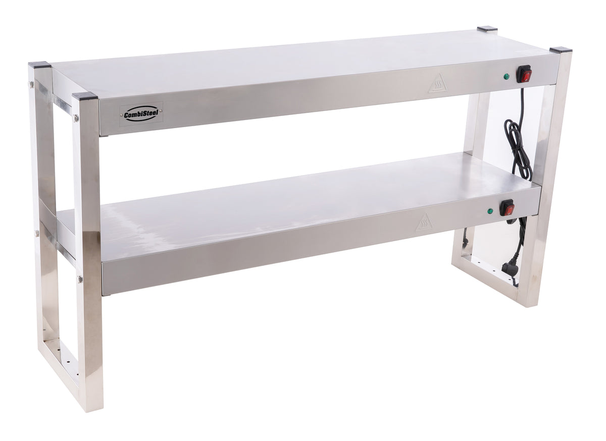 Étagère chauffante en halogene 2 niveaux 1200 démontable — Combisteel 7539.0050