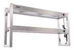Étagère chauffante en halogene 2 niveaux 1200 démontable — Combisteel 7539.0050