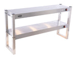 Étagère chauffante en halogene 2 niveaux 1200 démontable — Combisteel 7539.0050