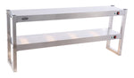 Étagère chauffante en halogene 2 niveaux 1500 démontable — Combisteel 7539.0055