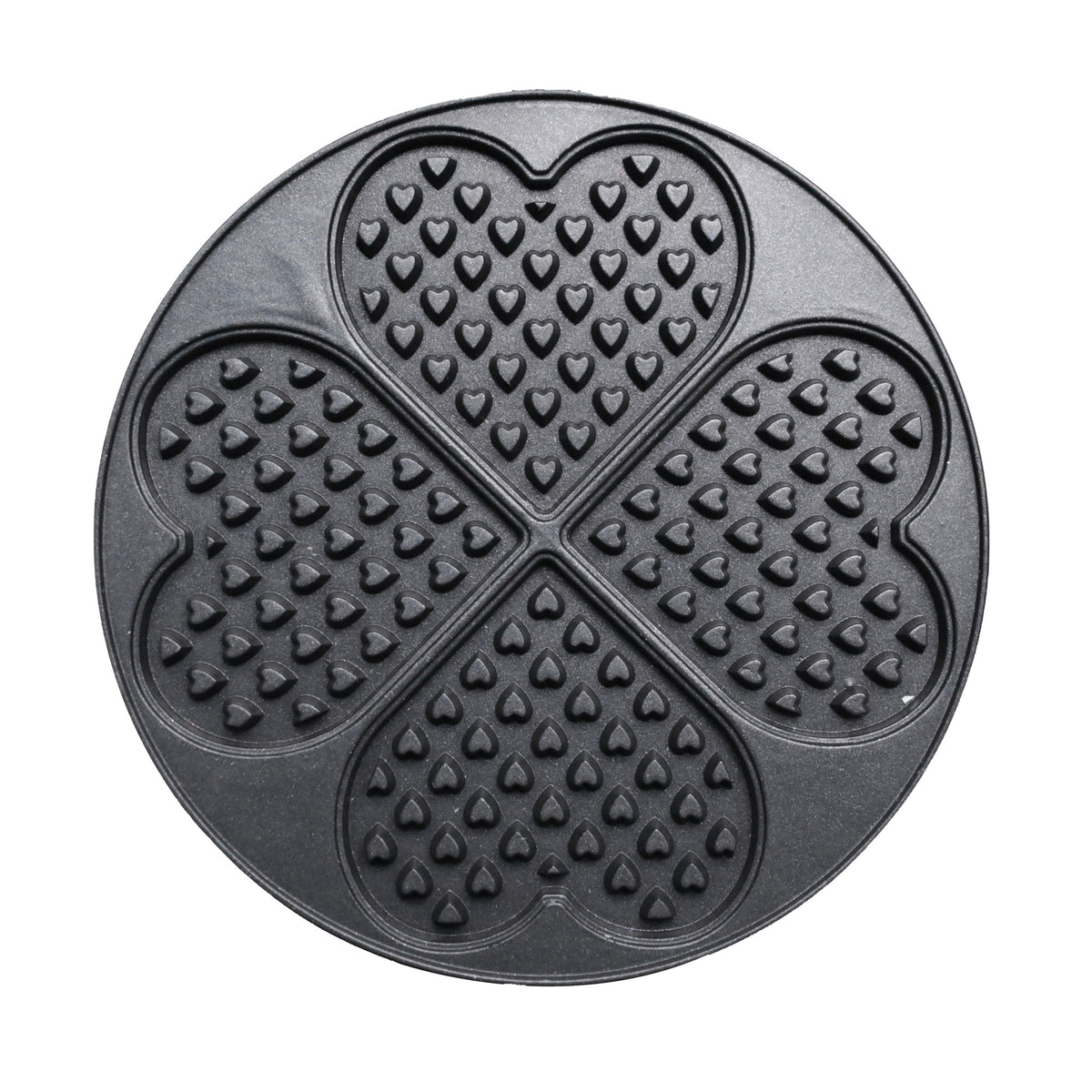 Gaufrier 4pcs forme coeur — Combisteel 7540.0050