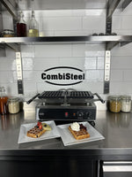 Gaufrier rotatif 2pcs gaufre de bruxelles — Combisteel 7540.0070