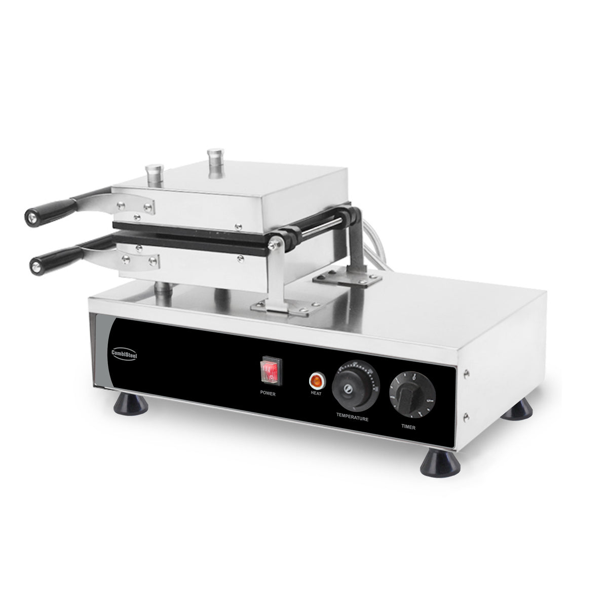 Gaufrier rotatif 4pcs gaufre de bruxelles — Combisteel 7540.0075