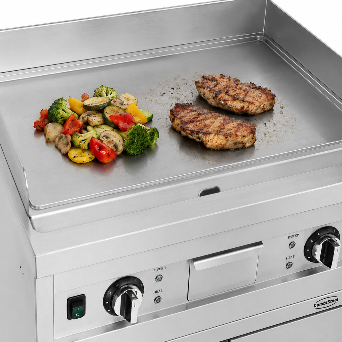 Entry 700 plaque grille électrique chrome — Combisteel 7545.0020