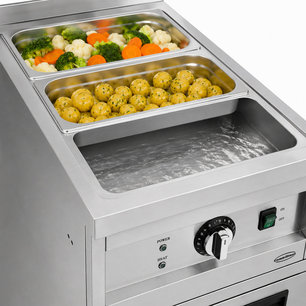 Entry 700 bain-marie électrique 1/1gn — Combisteel 7545.0035