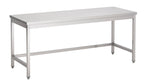800 plan de travail essous ouvert 1300 — Combisteel 7812.0173
