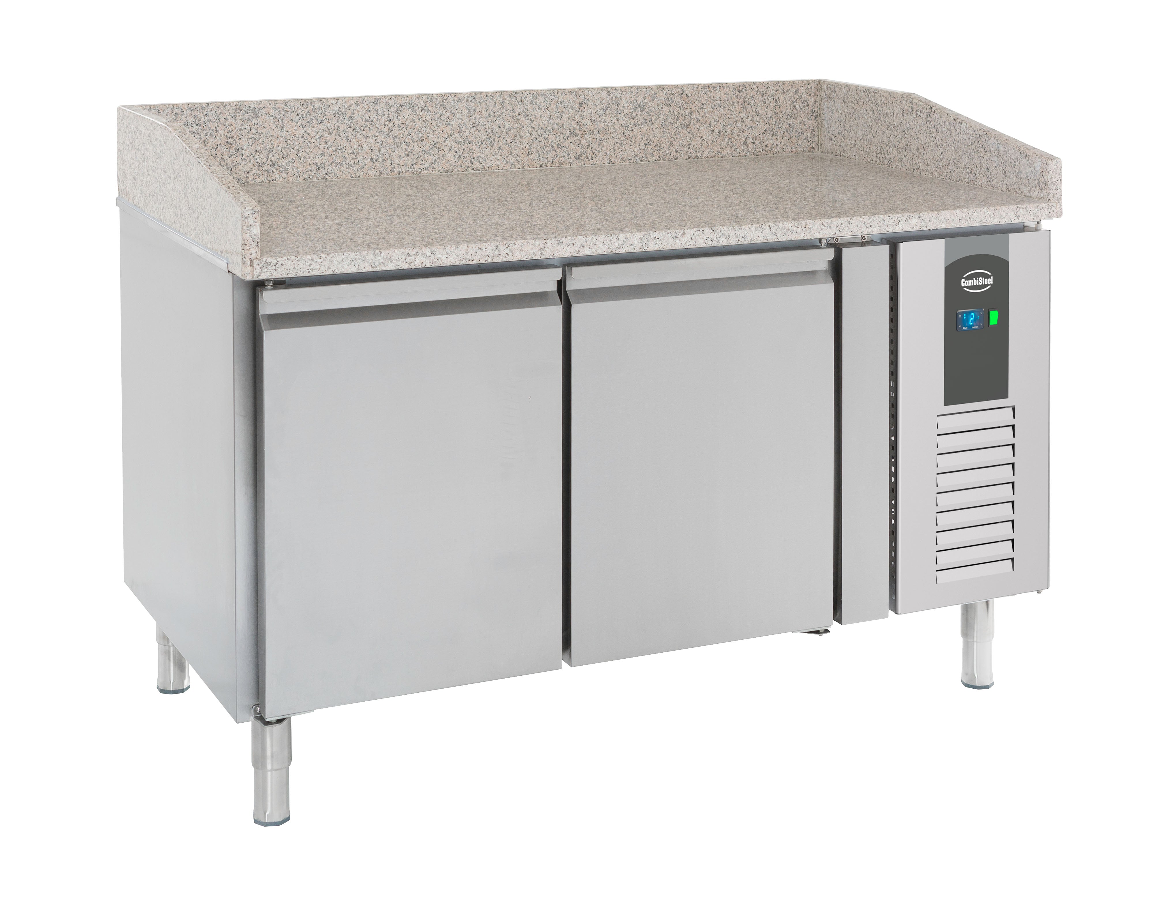 Table prép pour pizza 2 portes — Combisteel 7950.0040