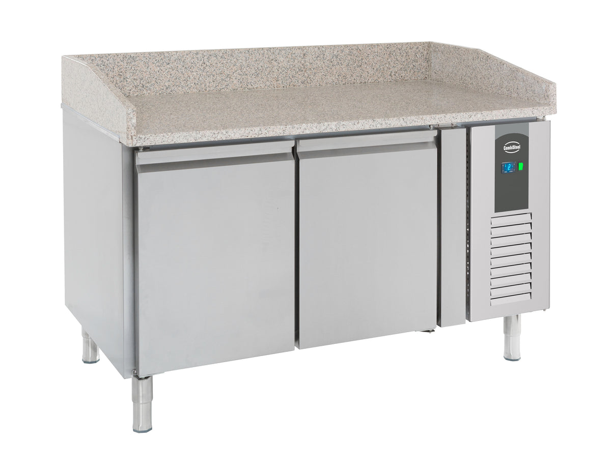 Table prép pour pizza 2 portes — Combisteel 7950.0040