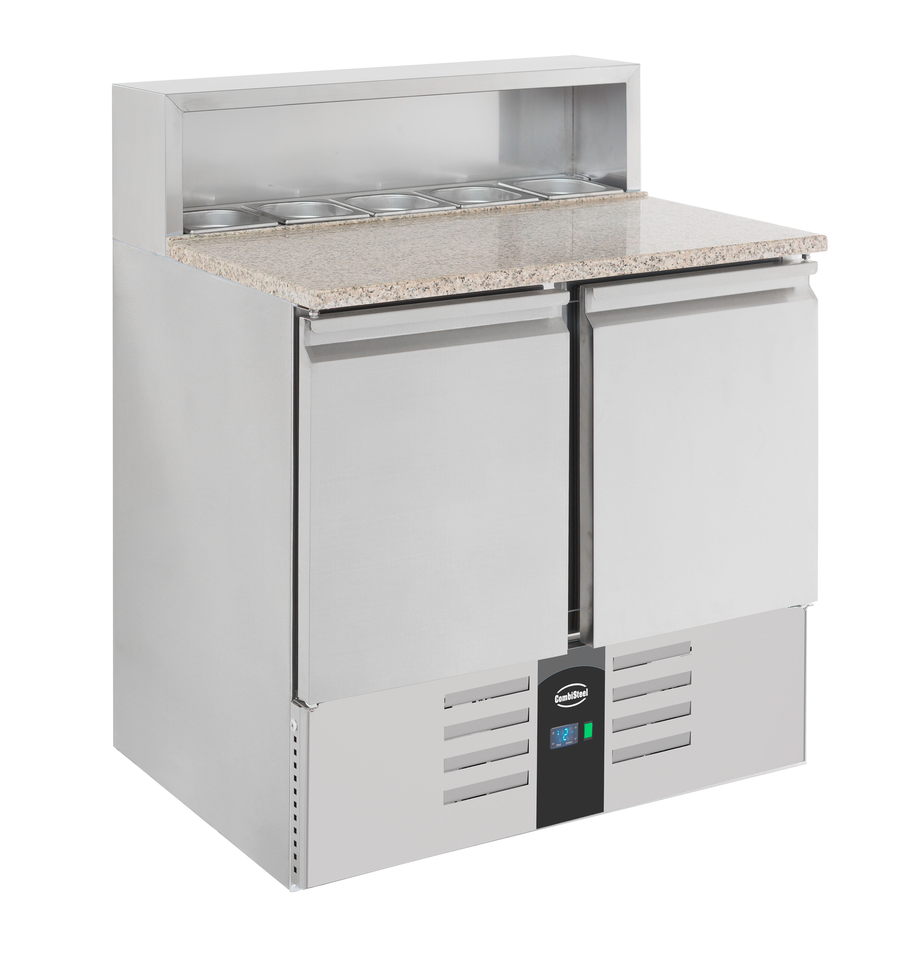 Table prép pour pizza 2 türen — Combisteel 7950.0070