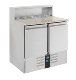 Table prép pour pizza 2 türen — Combisteel 7950.0070