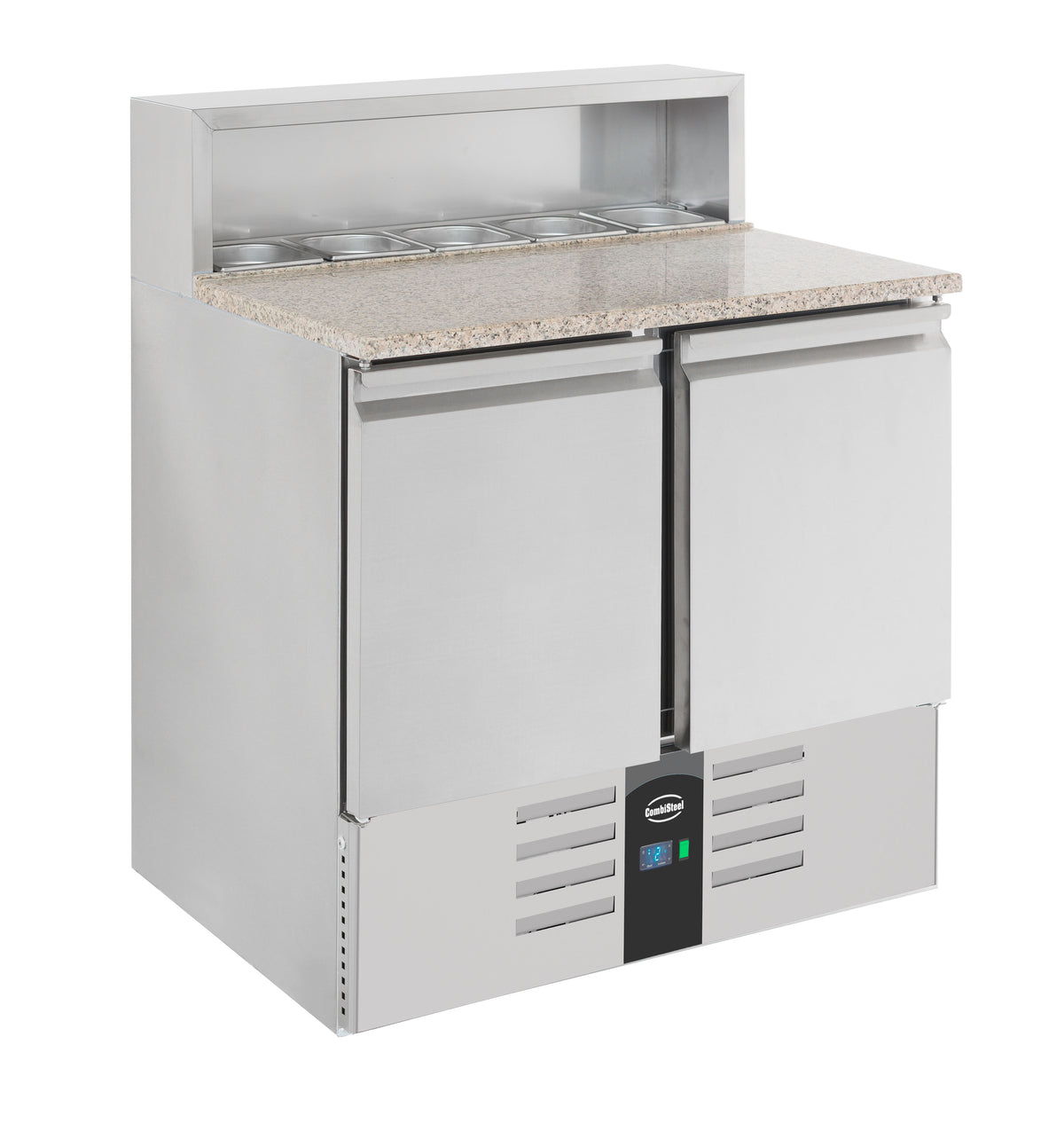 Table prép pour pizza 2 türen — Combisteel 7950.0070