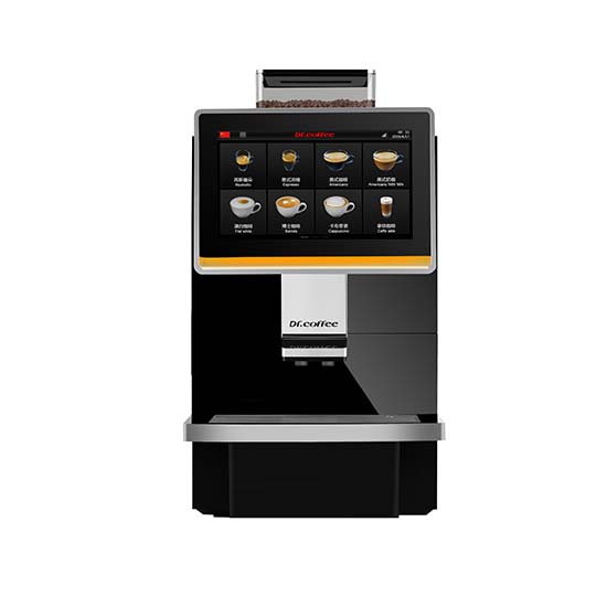 DRCCB 'COFFEE BREAK' professionele koffiemachine – 100 kopjes/dag, compact design met verse melk – Virtus Group