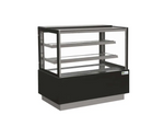 900 4-zijdige glazen vitrine Rechte beglazing • 2 legborden EDEN40