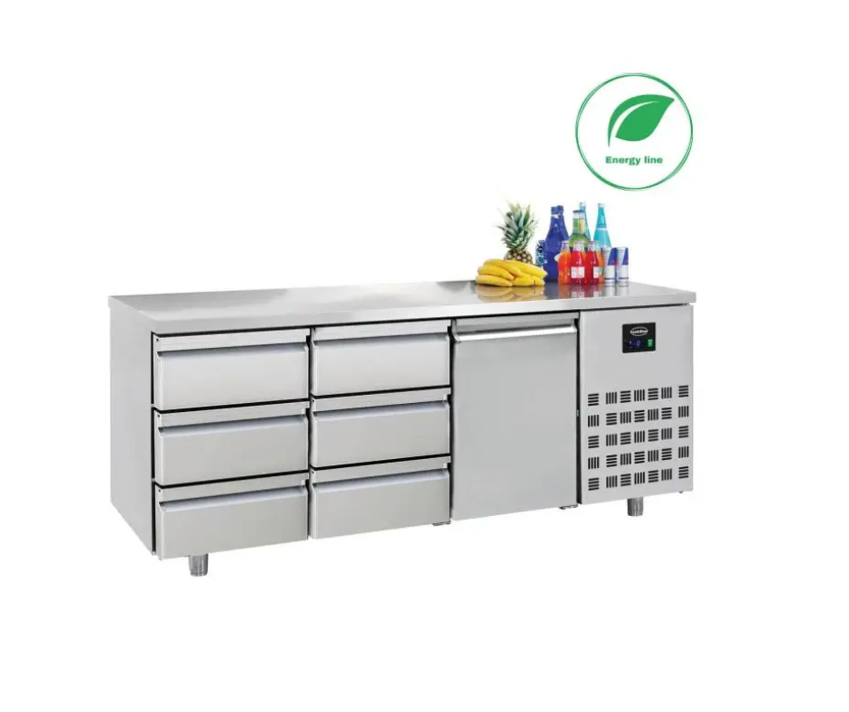 700 KOELTAFEL 1 DEUR 6 LADEN ENERGY LINE 7489.5565 