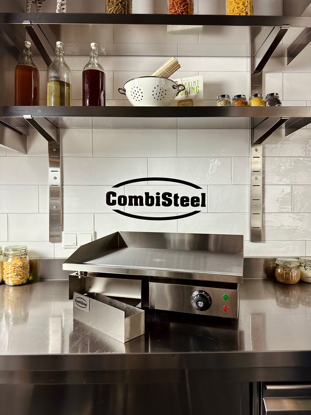 Plaque grille électrique — Combisteel 7455.1075