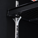 Réfrigérateur 3 portes en verre noir jde-1530r bl — Combisteel 7455.2235