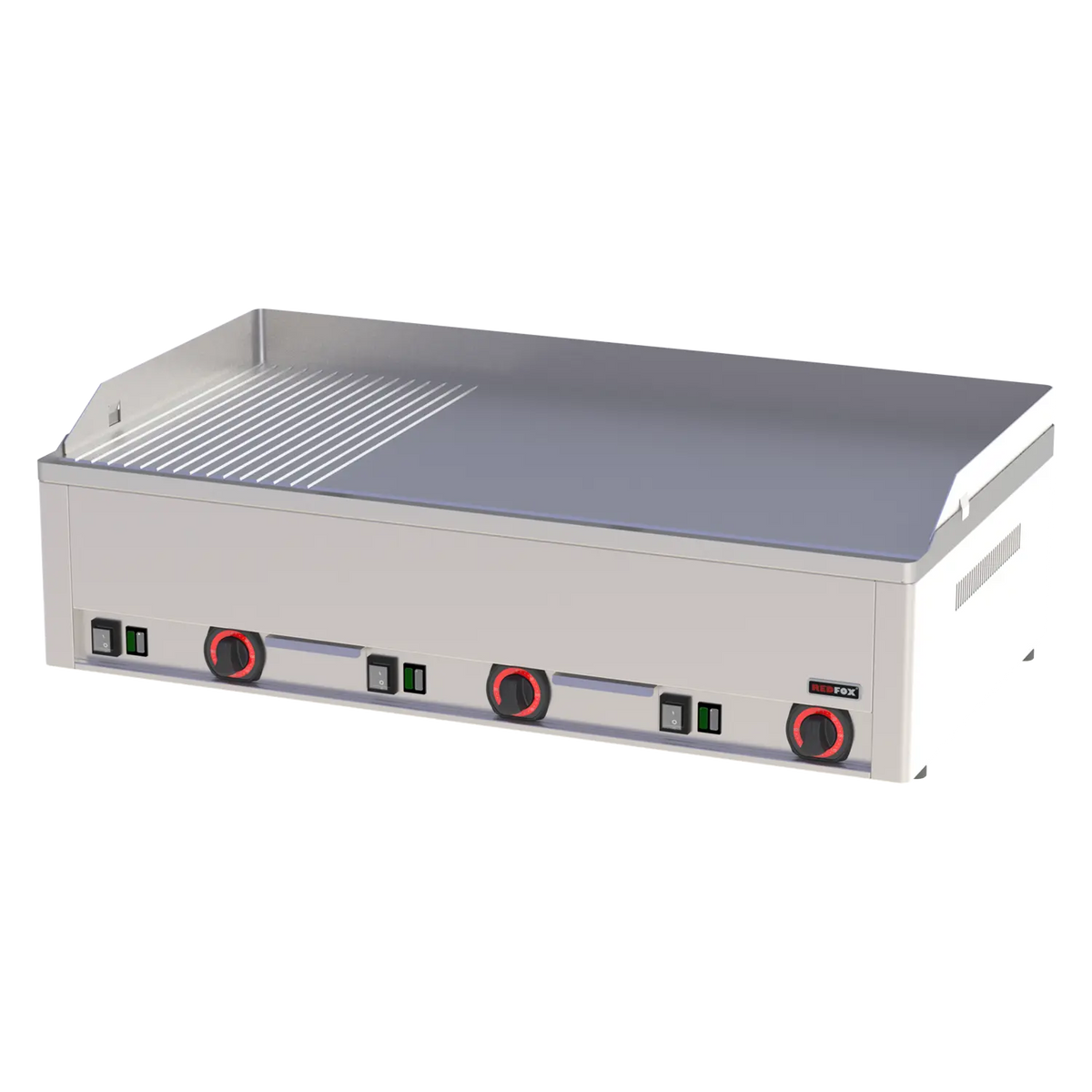97x48 cm Elektrische combi-kookplaat TOP 400 V | REDFOX - FTHR 90 E