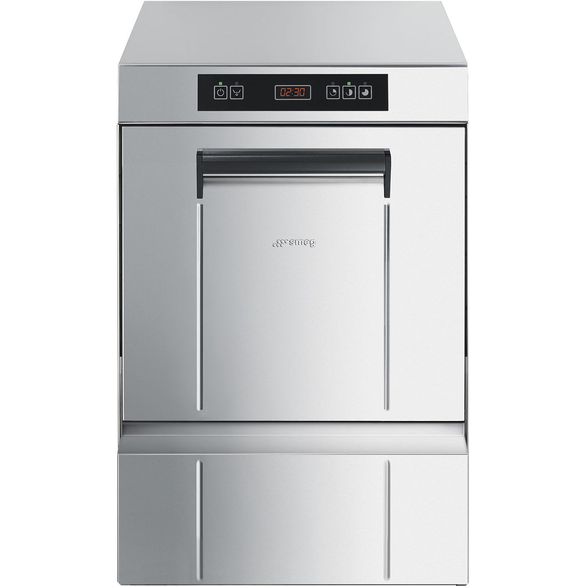 Lave-verres Ecoline 400x400 monophasé Adoucisseur intégré – SMEG SPG405MS